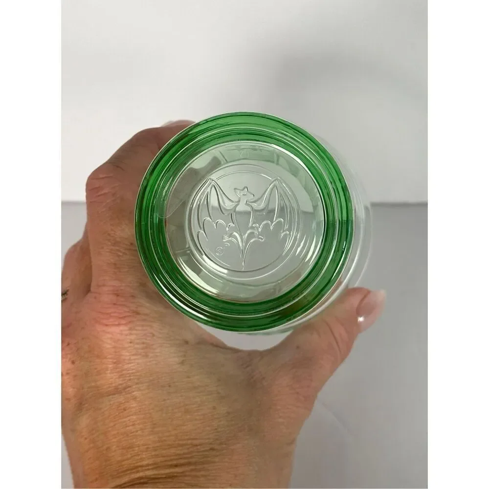Bacardi Rum Glass Green